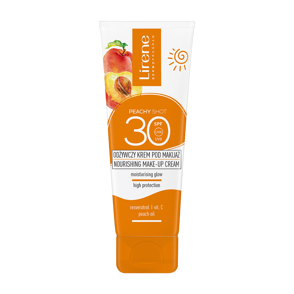Sun Peachy Shot Nourishing Make-Up Cream SPF30
