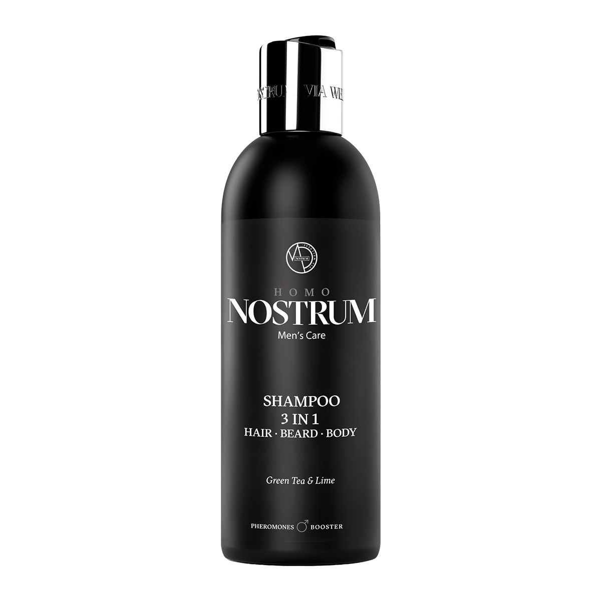 Homo Shampoo 3 IN 1 Hair-Beard-Body Green Tea & Lime