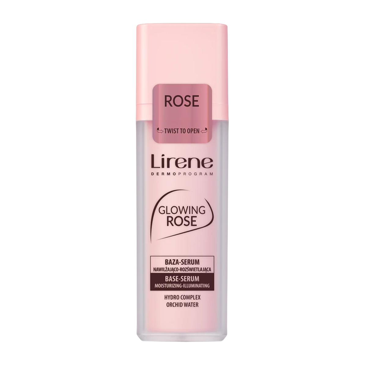 Glowing Rose Moisturizing and Brightening Serum Base