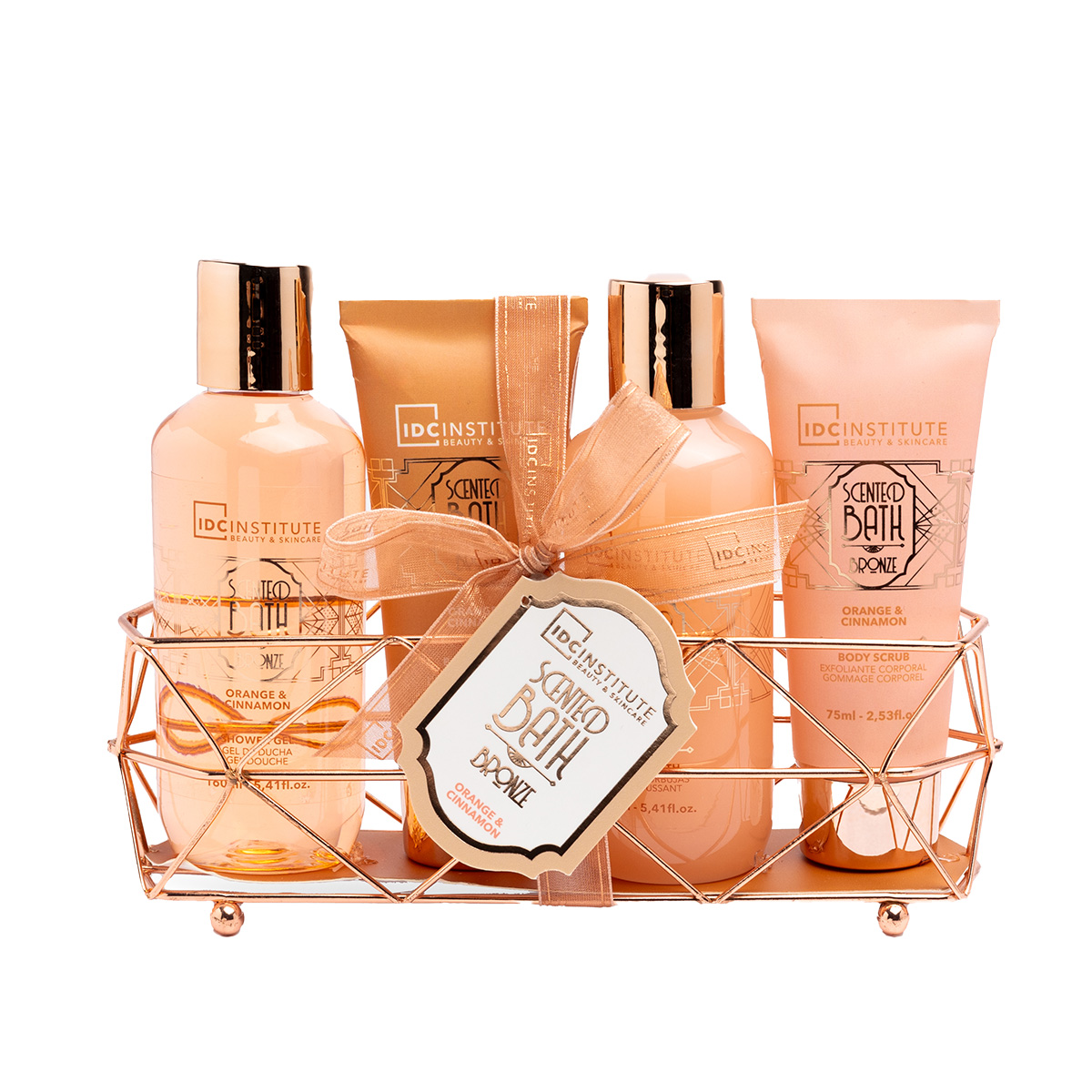 Scented Bath Bronze 4pcs 42269