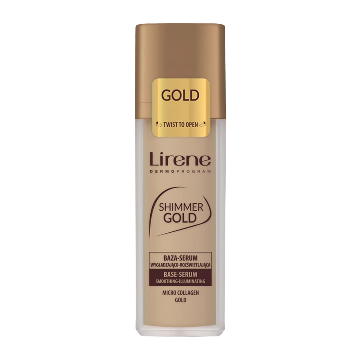 Shimmer Gold Smoothening & Illuminating Base Serum