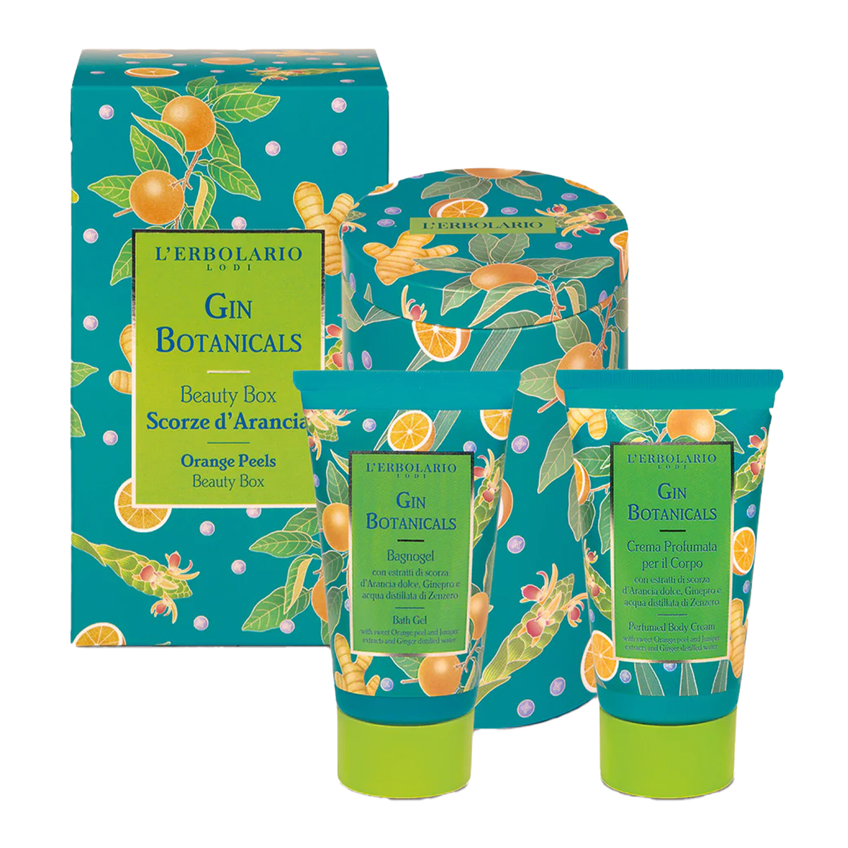 Gin Botanicals Orange Peels Beauty Box