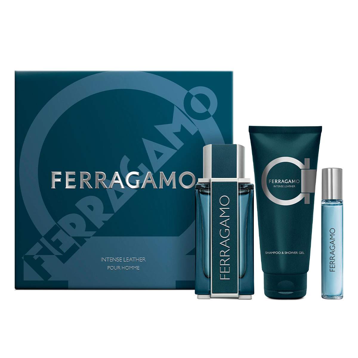 Ferragamo Intense Leather Eau De Parfum SET1