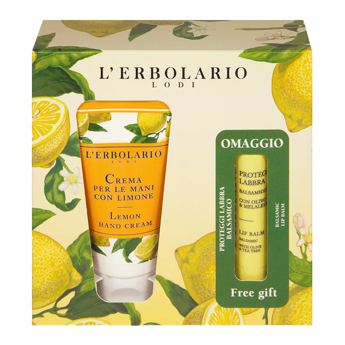 Lemon Hand Cream & A Free Lip Balm