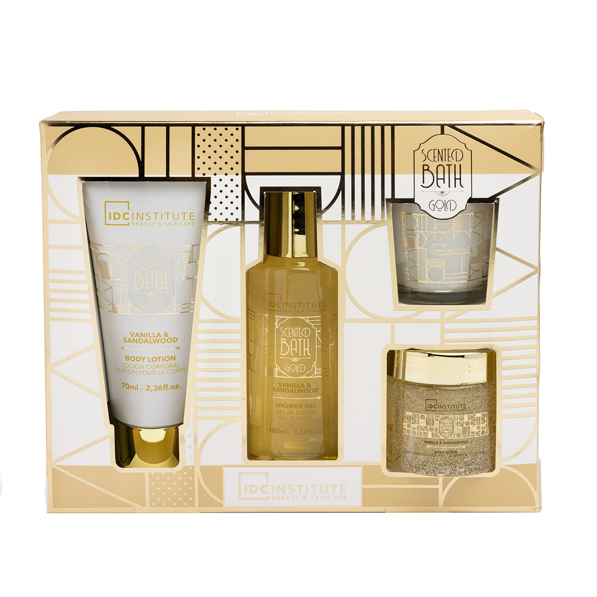 Scented Bath Gold Perfect Bath 4pcs 42254