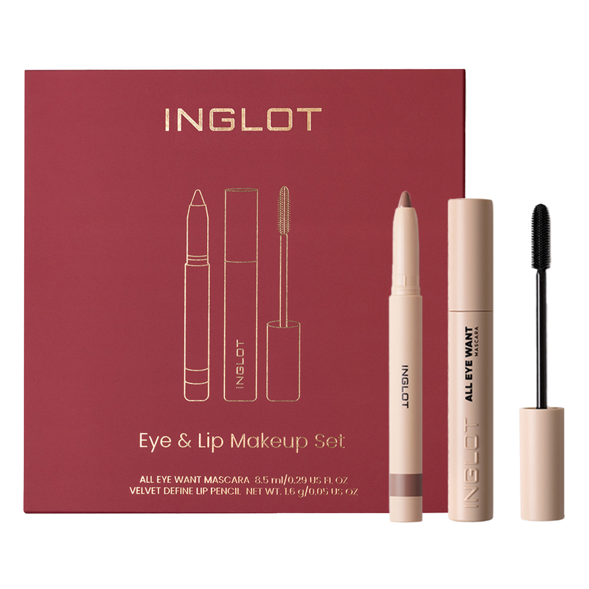 Eye & Lip Makeup Set