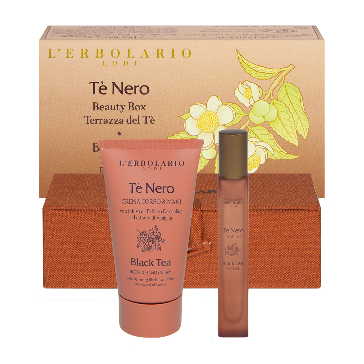 L'Erbolario Black Tea Terrace Beauty Box 10ml