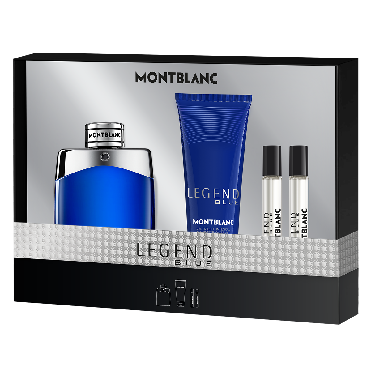 Montblanc Legend Blue Eau De Parfum Set 100ml