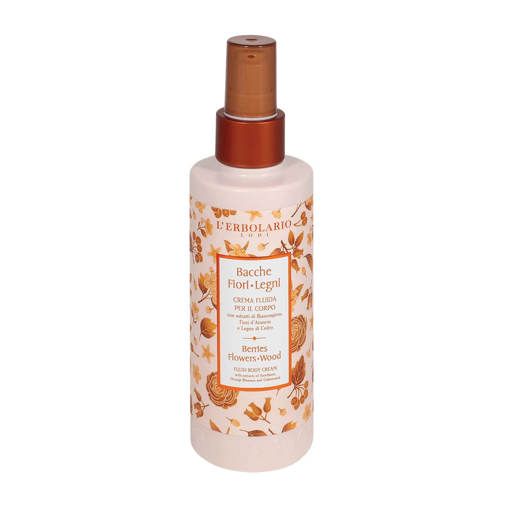 L'Erbolario Berries Flowers Wood Fluid Body Cream